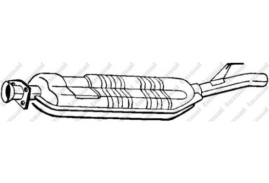 Middendemper 175-397 Bosal