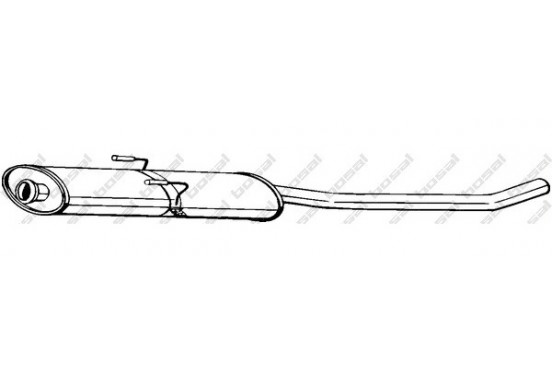 Middendemper 282-059 Bosal