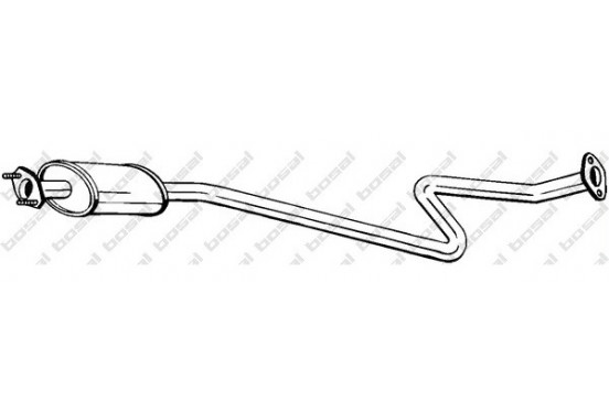 Middendemper 283-195 Bosal