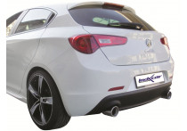 InoxCar uitlaat passend voor Alfa Romeo Giuletta 1750TB (235pk) 2010- Links/Rechts 102mm