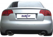 InoxCar uitlaat passend voor Audi RS4 4.2 V8 2006- Links/Rechts 150x105mm Oblong