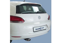 InoxCar uitlaat passend voor Volkswagen Scirocco 1.4 TSi (160pk) 2008- 120x80 Oblique