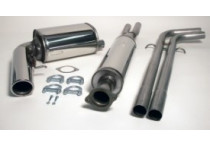 Simons uitlaat passend voor Volvo S60/V70 2001-