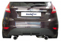 InoxCar uitlaat passend voor Ford Fiesta VI 1.6 (120pk) 9/2008- 102mm
