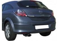 InoxCar uitlaat passend voor Opel Astra H GTC 1.7 CDTi (101pk) 2005- 120x80mm