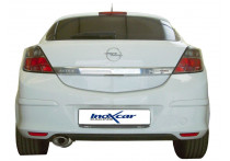 InoxCar uitlaat passend voor Opel Astra H GTC 1.6T (180pk) 2007- 120x80mm