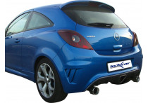 InoxCar uitlaat passend voor Opel Corsa D 1.6 OPC (192pk) 2006- Links/Rechts 102mm Racing