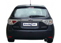 InoxCar uitlaat passend voor Subaru Impreza 2.0 (150pk) 10/2007- 102mm