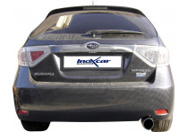 InoxCar uitlaat passend voor Subaru Impreza 2.0D (150pk) 2009- 102mm