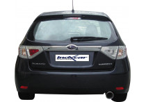 InoxCar uitlaat passend voor Subaru Impreza 2.5 WRX (224pk) 10/2007- 102mm