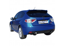 InoxCar uitlaat passend voor Subaru Impreza WRX STi (300pk) 2010- Links/Rechts 150x105mm 