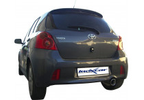 InoxCar uitlaat passend voor Toyota Yaris II 1.8TS (133pk) 2006- 102mm