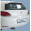 InoxCar uitlaat passend voor Volkswagen Scirocco 1.4 TSi (160pk) 2008- 120x80 Oblique