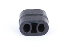 Rubberstrip, uitlaatsysteem