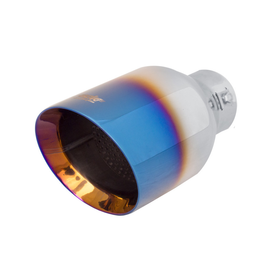 Simoni Racing Uitlaatsierstuk Rond/Schuin Ti-Tip - 114xL210mm - Montage ->60mm