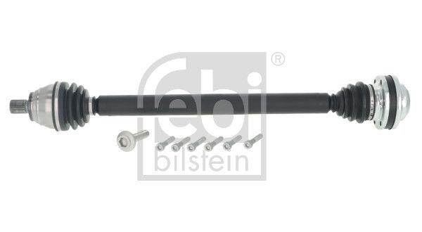 FEBI BILSTEIN Drive shaft Front Axle Right 181212 CV axle,Half shaft VW,AUDI,SKODA,Golf V Schrägheck (1K1),Golf VII Schrägheck (5G1, BQ1, BE1, BE2)