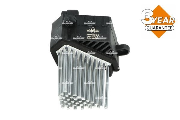 NRF Resistor, interior blower BMW 342001 64116920365,64116923204,64116929486  64116929540,64118362931,64118376174,64118380580,6923204,6929486,6929540