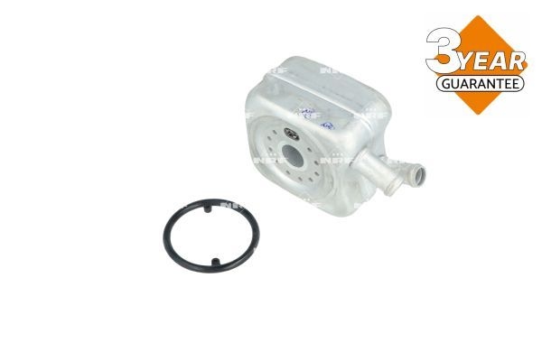 NRF Oil Cooler with seal ring 31306 Oil Cooler, engine oil VW,AUDI,SKODA,Golf IV Schrägheck (1J1),Golf V Schrägheck (1K1),POLO (9N_),TOURAN (1T1, 1T2)