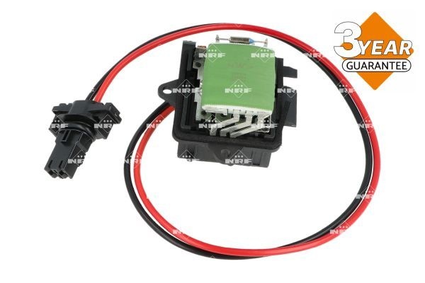 NRF Resistor, interior blower 342054  OPEL,RENAULT,VAUXHALL,Vivaro A Kastenwagen (X83),Vivaro A Combi (X83),Vivaro A Pritsche / Fahrgestell (X83)