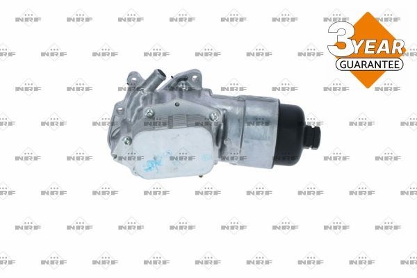 NRF Oil Cooler EASY FIT with filter 31328 Oil Cooler, engine oil PEUGEOT,CITROËN,206 Schrägheck (2A/C),207 (WA_, WC_),208 I Schrägheck (CA_, CC_)