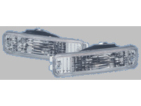 Set Front indicators (bumper) Honda Civic / CRX 1988-1990 - Clear