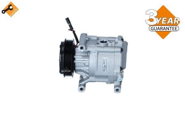 NRF AC Compressor EASY FIT PAG 46 32183 Compressor, air conditioning FORD,FIAT,CHRYSLER,KA (RU8),PANDA (169),500 (312),PUNTO (188),BRAVO II (198)