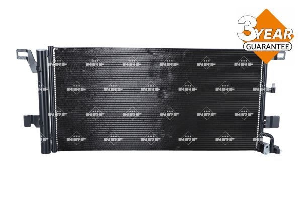 NRF Condenser EASY FIT with seal ring 350584 AC Condenser,Condenser, air conditioning AUDI,A4 B9 Avant (8W5, 8WD),A5 Sportback (F5A)