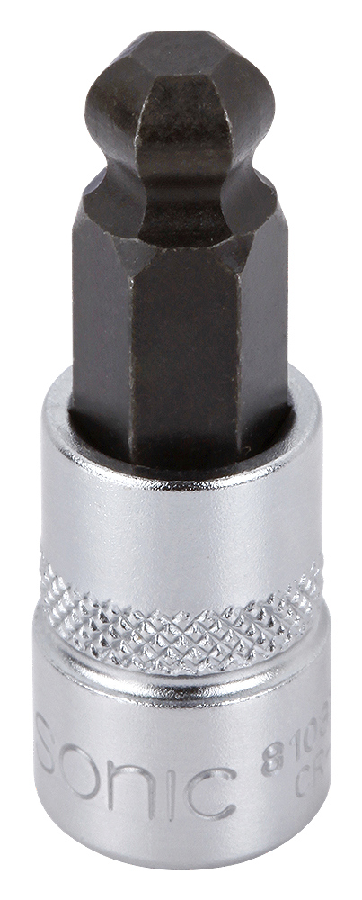 Bitdop 1/4 ", hexagon socket with ball end 7mm