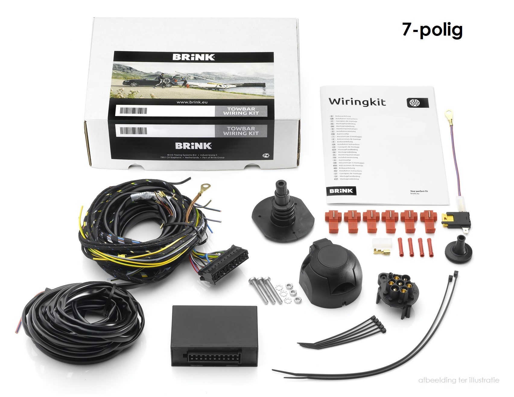 Electric Kit, towbar 756823 Brink