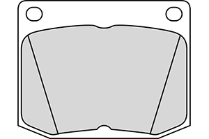 Brake Pad Set, disc brake 36029 ABS