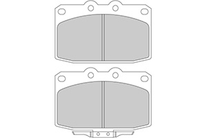 Brake Pad Set, Disc Brake 36625 ABS