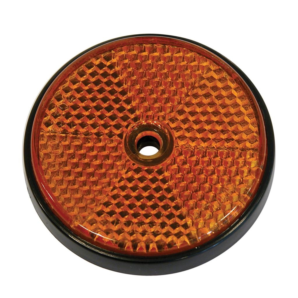 Reflectors around 70mm orange 2 pieces 0413960