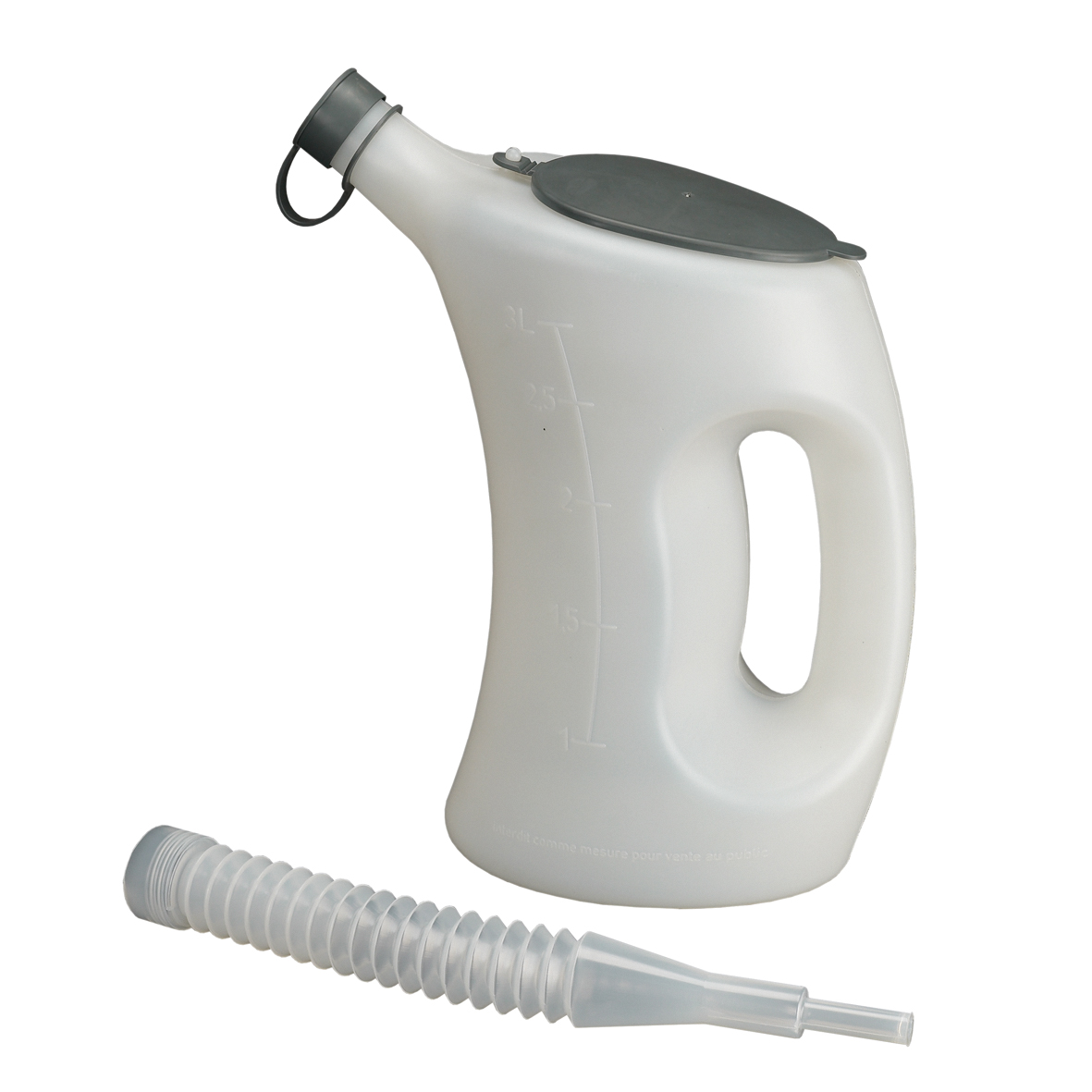 RS PRO 3L High Density Polyethylene Carboy Bottle