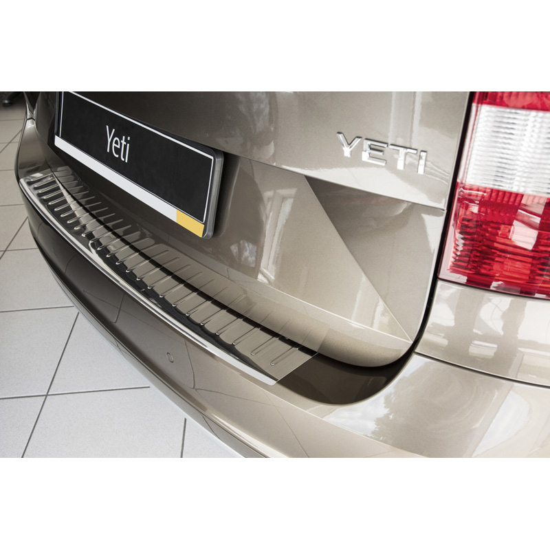 Prototype de pare-chocs arrière en acier inoxydable Skoda Yeti City 2013- Ribs AV235249