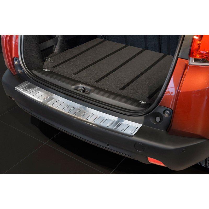 RVS Rear bumper protector Peugeot 2008 2013- ':Ribs':
