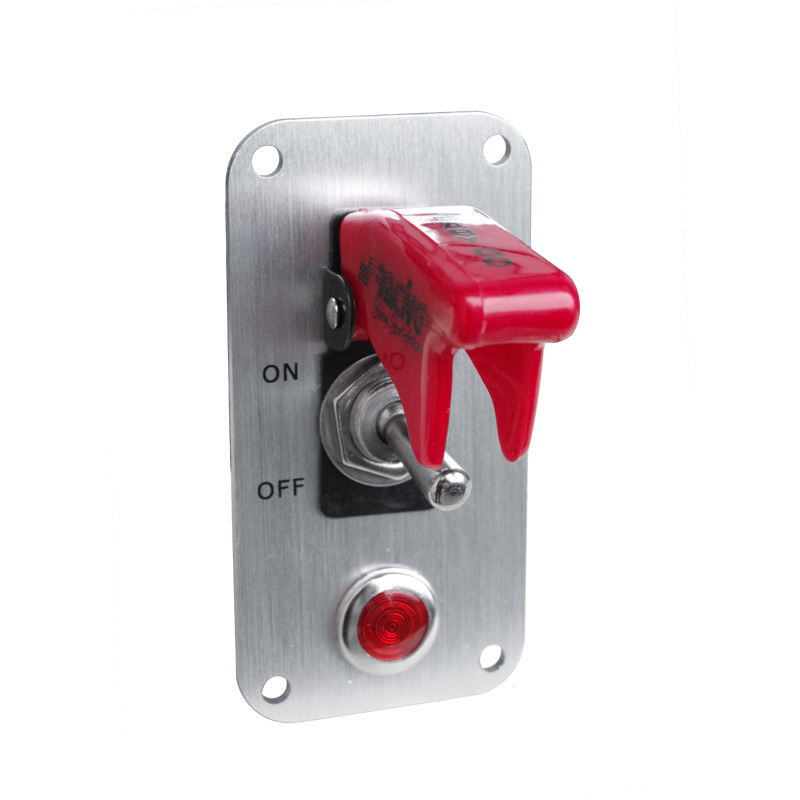 Simoni Racing SwitchPanel - Aluminum + Red Switch