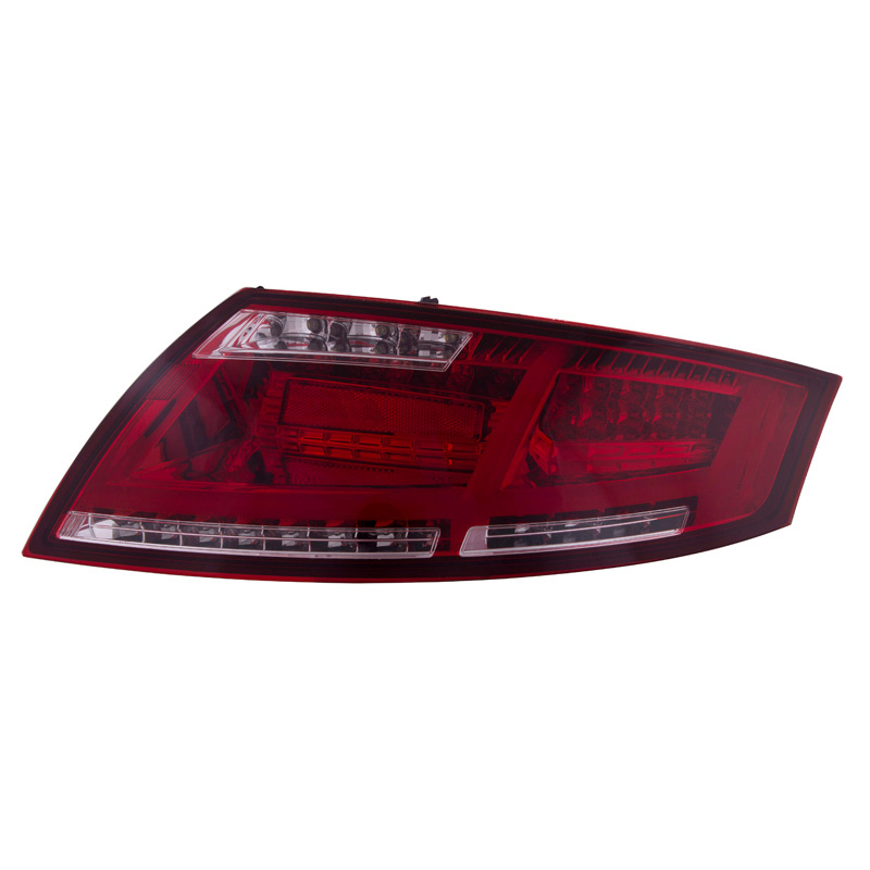 Set LED Taillights Audi 2006-2013 Red / Smoke incl. Dynamic indicators DL AUR49LRS AutoStyle