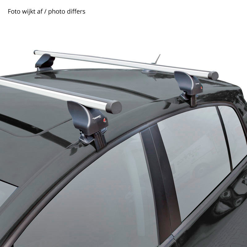 Roof rack set Twinny Load Aluminum A44 - Without roof rails