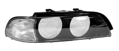 Headlight Glass Right 0639980 Van Wezel