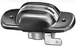 HELLA Number Plate Light Right 2KA 002 445-111 Licence Plate Light VW,GOLF I Cabriolet (155),GOLF I (17)