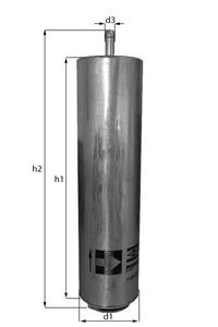 MAHLE ORIGINAL Fuel Filter In-Line Filter KL 579D BMW,MINI,ALPINA,3 Touring (E91),3 Limousine (E90),5 Limousine (E60),X3 (E83),3 Coupe (E92)