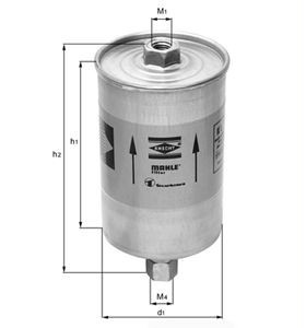 MAHLE ORIGINAL Fuel Filter VW,AUDI,AUTOBIANCHI KL 88 447133511,811133511B,893133511 447133511,811133511B,893133511,AK11BS,79601964,893133511