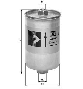 MAHLE ORIGINAL Fuel Filter FORD,PEUGEOT,VOLVO KL 30 81113511,156712,157712  82425329,5020405,5020406,6103279,6688744,82GB9155AA,82GB9155BA,88GX9155BA