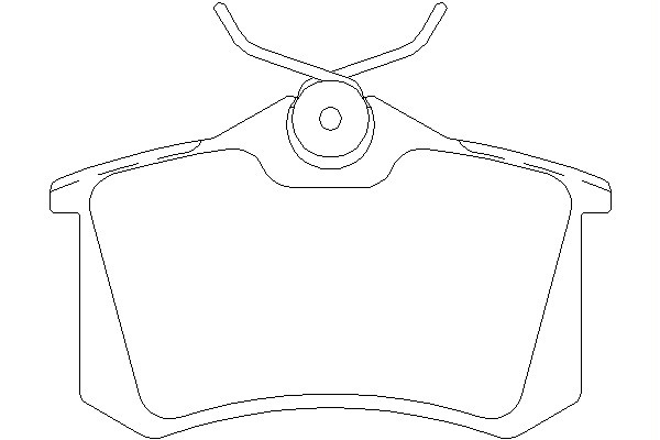TEXTAR Brake pad set VW,AUDI,RENAULT 2355401 161698451D,191615415A,191615415D 191698451,191698451A,191698451B,191698451C,191698451D,1E0698451A,571361S