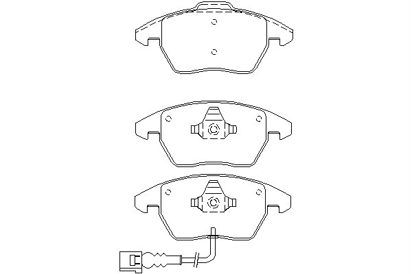 TEXTAR Brake pad set VW,AUDI,SKODA 2358701 1K0698151,1K0698151C,1K0698151E 3C0698151,3C0698151B,3C0698151K,5K0698151,8J0698151,JZW698151B,L1K0698151E