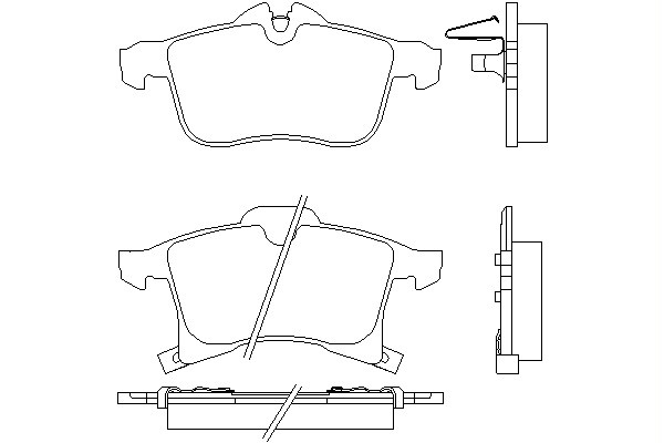TEXTAR Brake pad set OPEL,VAUXHALL 2383201 AC694281D,93305892,101720229 9195157,93176115,93176429,93179707,93179708,93181189,93186713,93189697,1605009