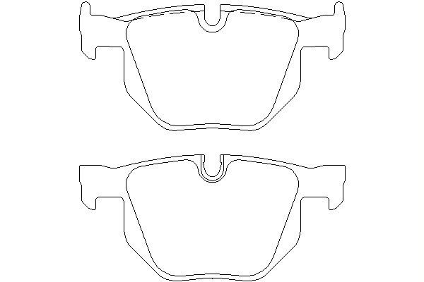 TEXTAR Brake pad set Q+ prepared for wear indicator 2373201 Brake pads,Brake pad set, disc brake BMW,5 Limousine (E60),5 Touring (E61),6 Coupe (E63)