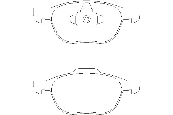 TEXTAR Brake pad set FORD,MAZDA,VOLVO 2372301 101590339,1223682,1321517 1360305,1508074,1519528,1566093,1695810,1712024,1753844,1759370,1765766