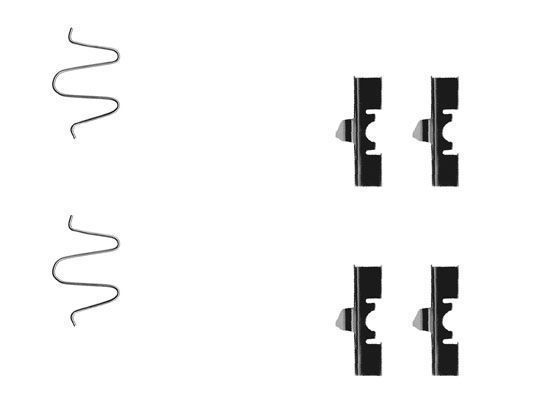 A.B.S. Accessory Kit, disc brake pads 1170Q MAZDA,SUZUKI,DAIHATSU,MX-5 I (NA),FAMILIA IV (BF),MX-3 (EC),323 C IV (BG),323 III Hatchback (BF)