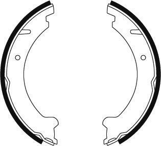 Brake Shoe Kit, Parking Brake 8925 ABS